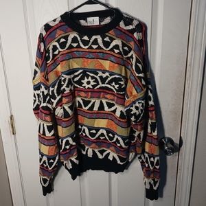 Vintage Nanibon Men's Wear Made in Italy Multicolor Sweater